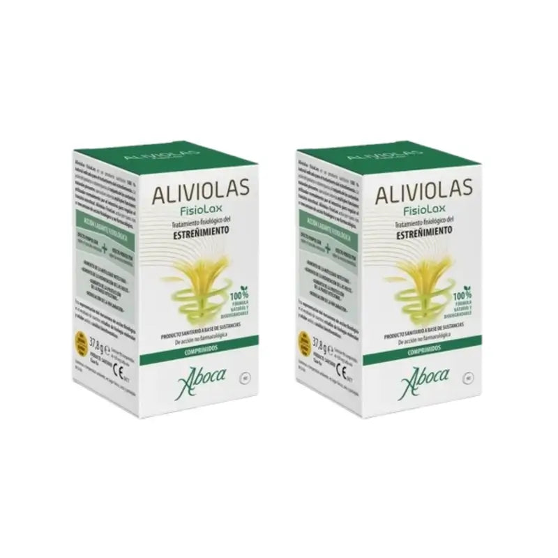 Aboca Aliviolas Fisiolax, 2x90 compresse