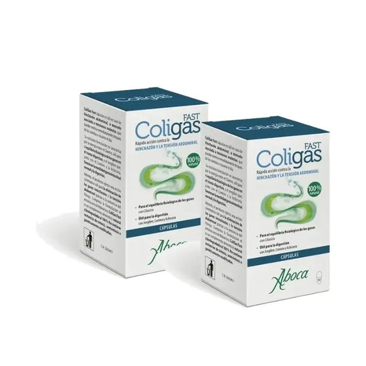 Aboca Coligas Fast, 30 capsule, confezione da 2