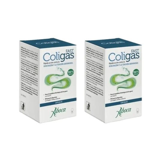 Aboca Coligas Bottiglia Veloce, 2X50 Capsule