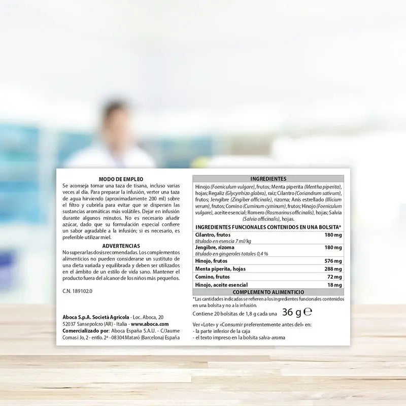 Aboca Coligas Tisane veloci, 20 bustine