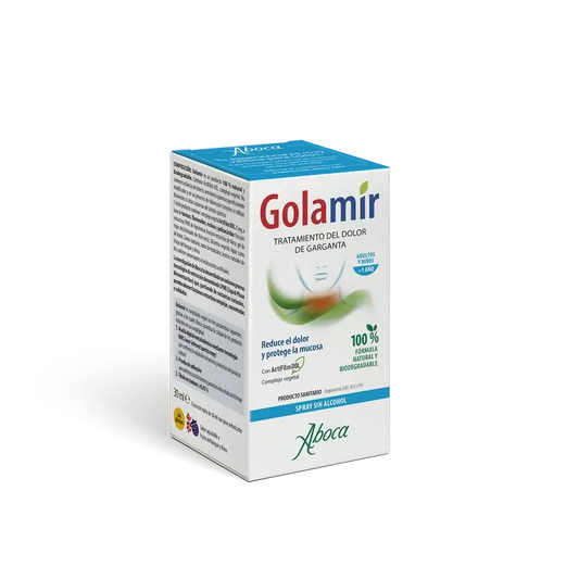 Aboca Golamir 2Act Spray per la gola senza alcool, 30 ml