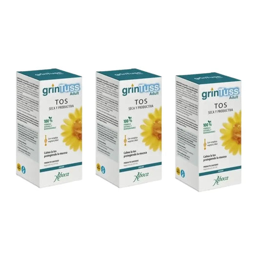 Aboca Grintuss Sciroppo Adulti, 3x180 gr