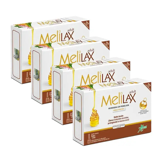 Aboca Melilax Adulti, 4x6 microenemi da 10 grammi