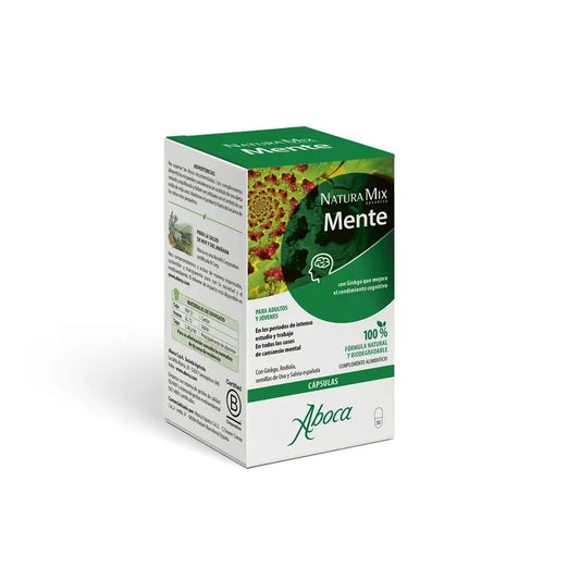 Aboca Natura Mix Mente Avanzata, 50 Capsule