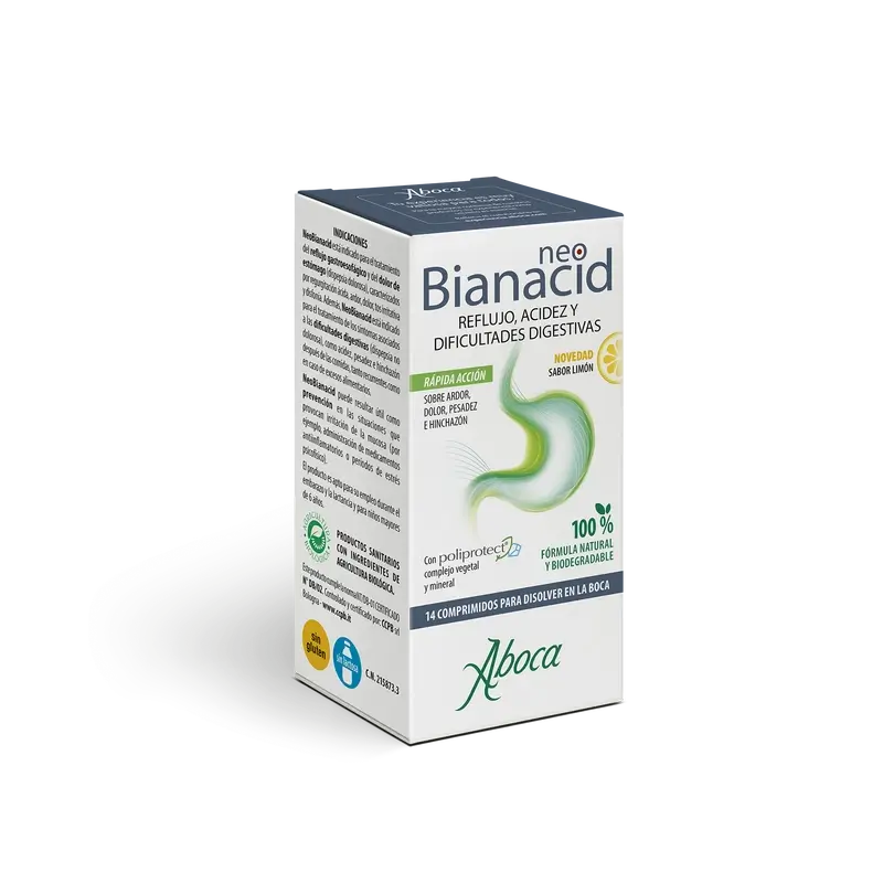Aboca Neobianacid Lemon, 14 compresse