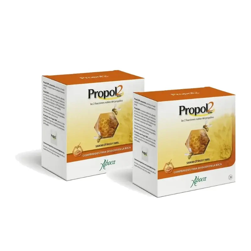 Aboca Propol 2Emf Propoli, 20 compresse, confezione da 2