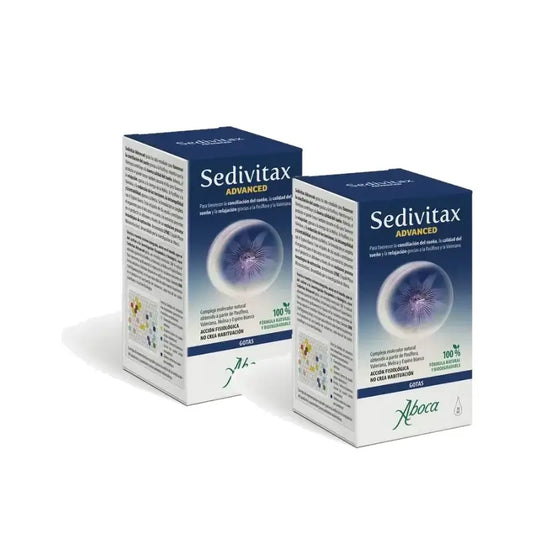Aboca Sedivitax Advanced Gocce, 30 ml, confezione da 2