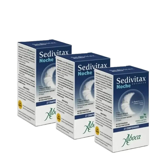 Aboca Sedivitax Notte Advanced, 27 compresse, confezione da 3