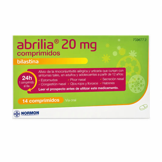 Bilastina Abrilia Normon 20 mg, 14 compresse