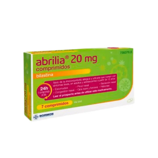 Abrilia 20 mg, 7 Tablets | Normon