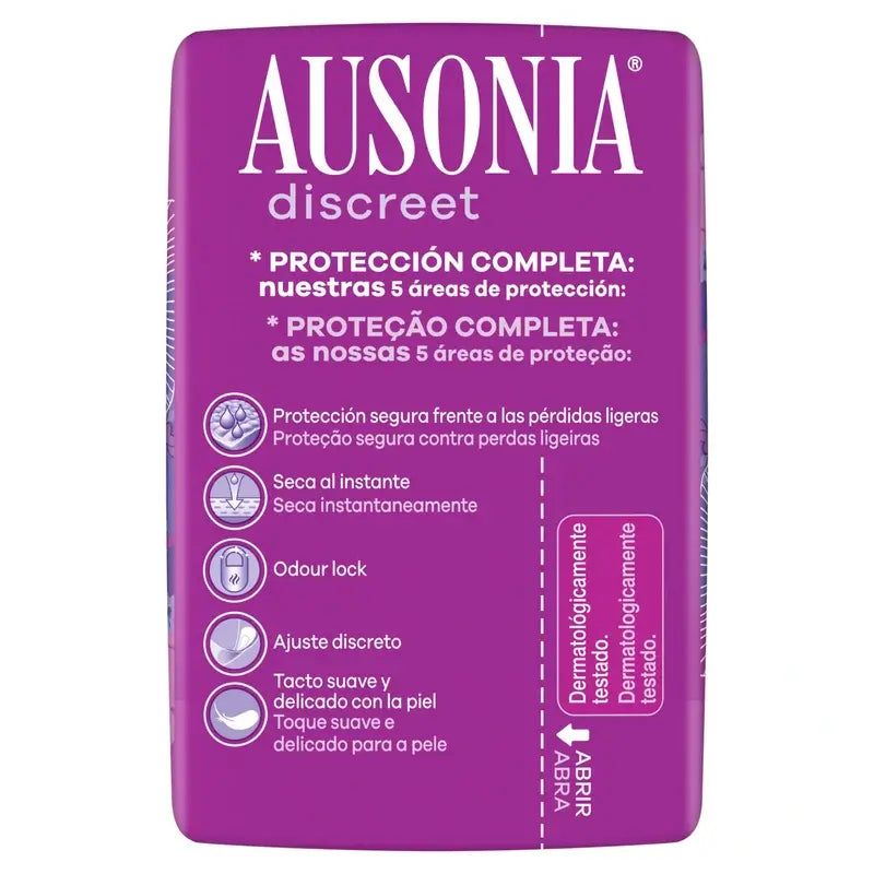 Ausonia Discreet Extra assorbenti per perdite di urina, 12 unità
