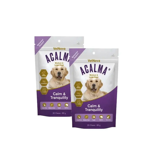 Calma i cani di taglia media e grande – 30 bocconcini, confezione da 2