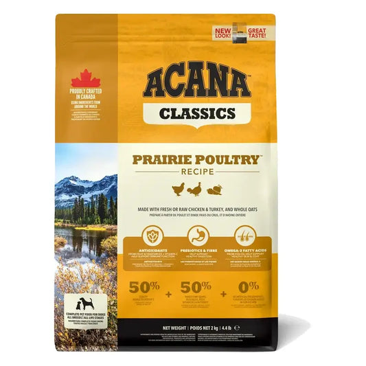 Acana Canine Adult Classics Prairie Poultry 2Kg cibo per cani