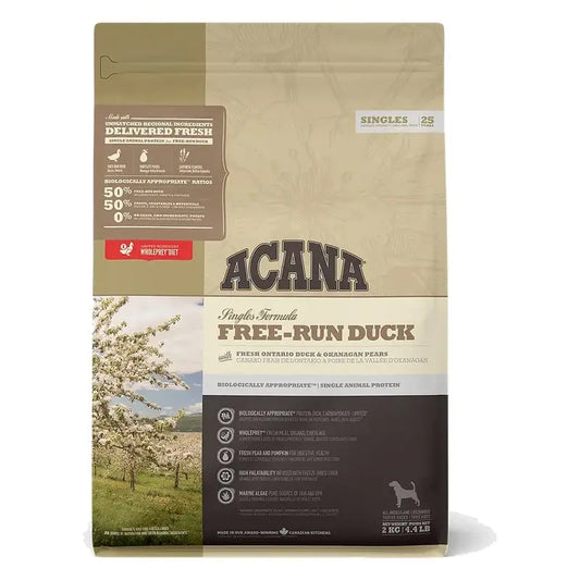 Acana Canine Adult Free Run Duck 2kg cibo per cani