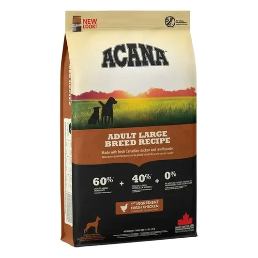 Acana Canine Adult Heritage Large Breed 17Kg cibo per cani