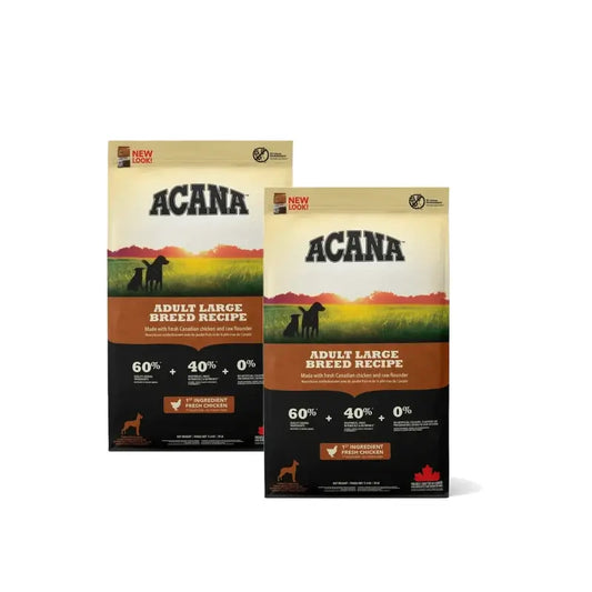Acana Canine Adult Heritage Razze di grossa taglia Confezione da 2 x 11,4 kg - mangime per cani