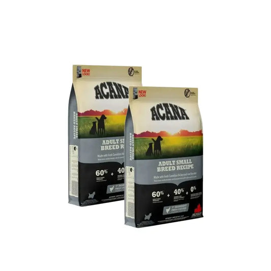 Acana Canine Adult Heritage Razze Piccole Confezione da 2 x 2 kg di mangime per cani