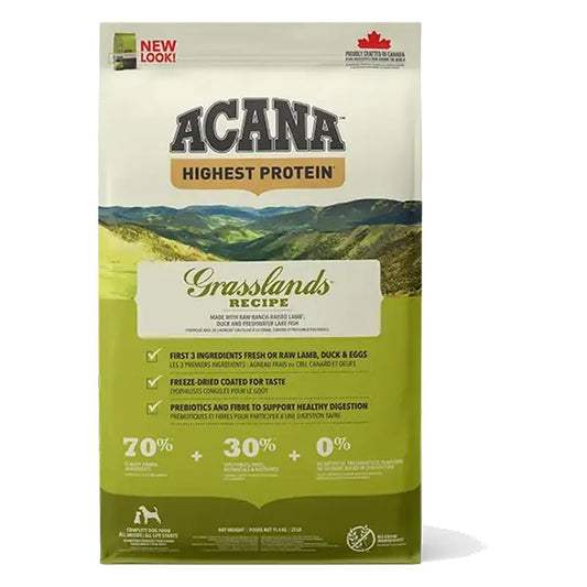 Acana Canine Adult Regionals Grasslands Prairie 11,4 kg di cibo per cani