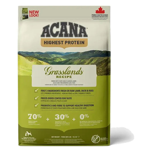 Acana Canine Adult Regionals Grasslands Prairie 6Kg cibo per cani