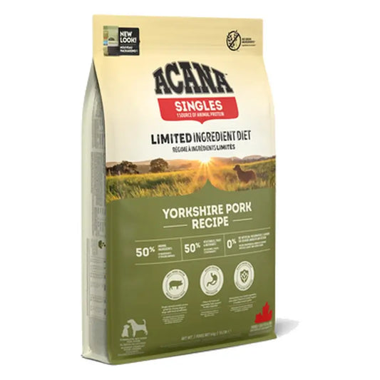 Acana Canine Adult Singles Yorkshire Pork 2Kg cibo per cani
