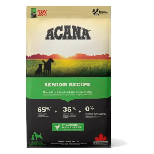 Acana Canine Senior 11,4Kg cibo per cani