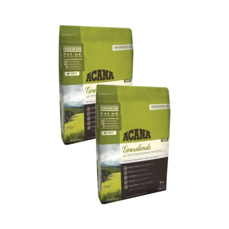 Acana Feline Adult Grasslands Pack 2 x 1,8 kg - mangime per gatti