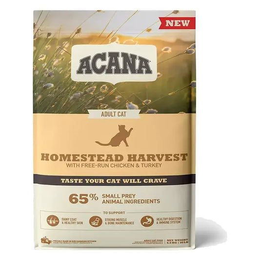 Acana Feline Adult Homestead 4,5kg cibo per gatti