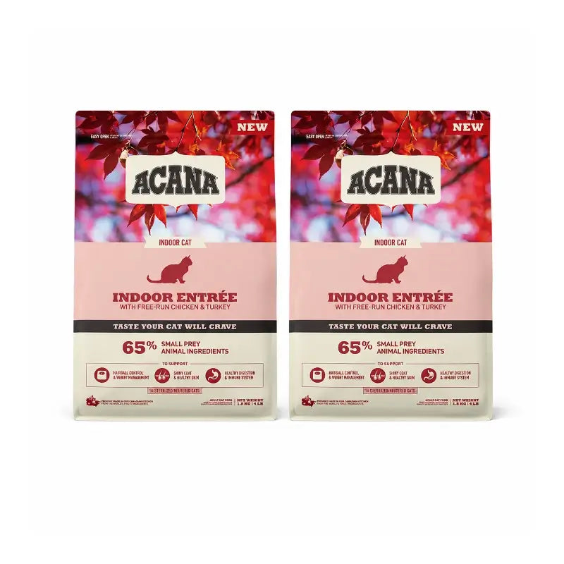 Acana Feline Adult Indoor 1,8Kg cibo per gatti 2-pack