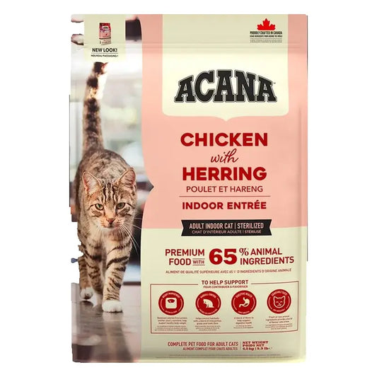 Acana Feline Adult Indoor 4,5Kg cibo per gatti