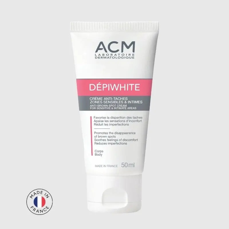 Acm Laboratoire Dépiwhite Crema anti-macchie Zone sensibili e intime, 50 ml