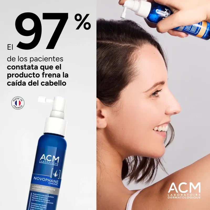 Acm Laboratoires Novophane Lozione anticaduta cronica, 100 ml