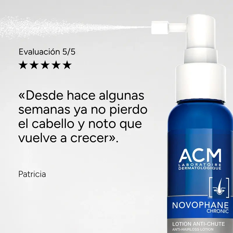 Acm Laboratoires Novophane Lozione anticaduta cronica, 100 ml