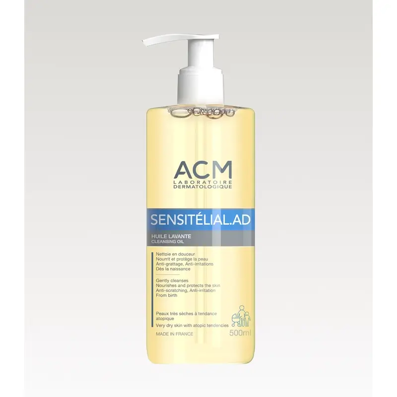 Acm Laboratoires Sensitelial.Ad Olio di lavaggio 500 Ml