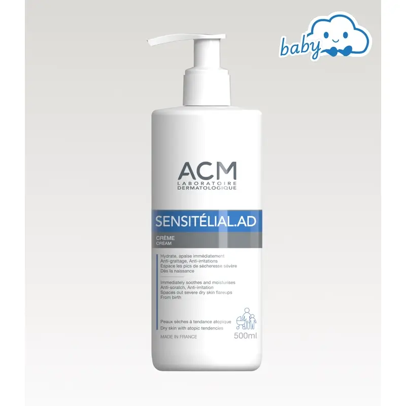 Acm Laboratoires Sensitelial.Ad Crema 500 Ml