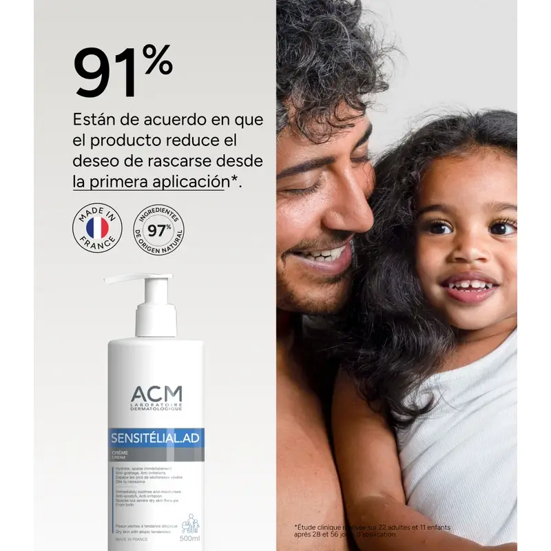 Acm Laboratoires Sensitelial.Ad Crema 500 Ml