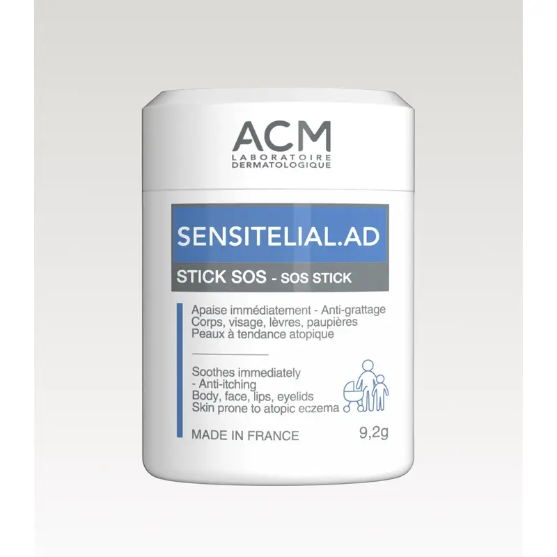 Acm Laboratoires Sensitelial.Ad Sos Stick lenitivo, 9,2 grammi