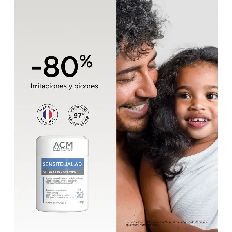 Acm Laboratoires Sensitelial.Ad Sos Stick lenitivo, 9,2 grammi