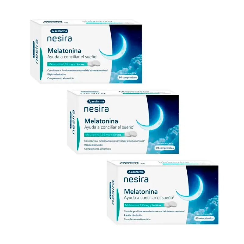 Acofar Acofarvital Melatonina 1,95 mg Confezione 3 x 60 compresse