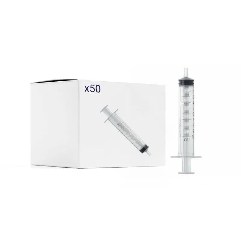 Confezione di siringhe senza ago Acofar da 10 ml, 50 pz.