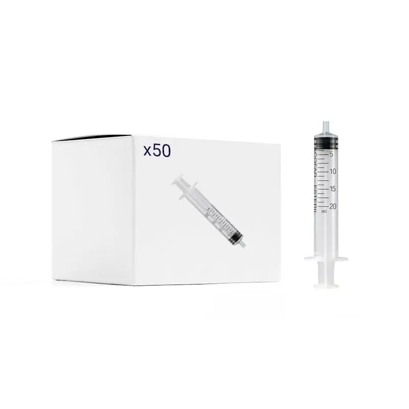 Confezione Acofar Siringhe sterili senza ago 3 pezzi 5 ml, 3 x 50 pezzi.