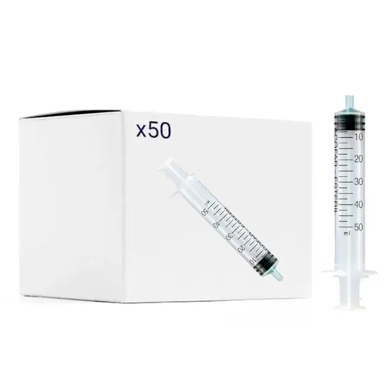 Acofar Confezioni Siringhe sterili senza ago 3 pezzi 50 ml, 3 x 50 pz.