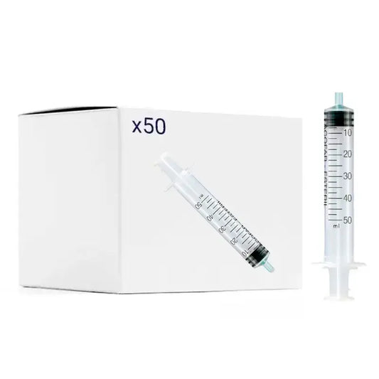 Acofar Confezioni Siringhe sterili senza ago 3 pezzi 50 ml, 3 x 50 pz.
