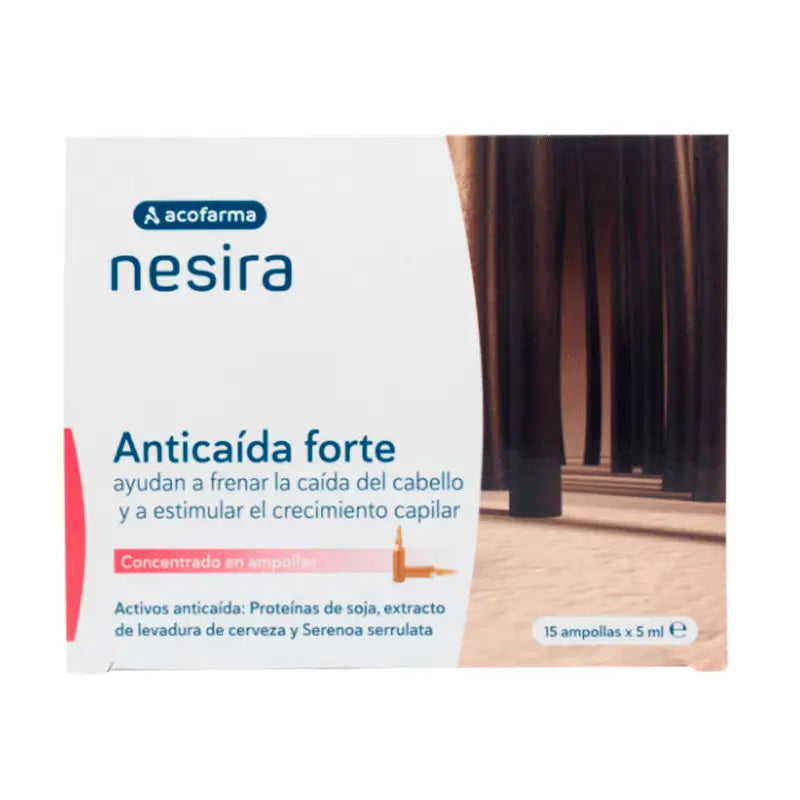 Acofar Nesira Hair Loss Treatment Forte 15 Ampoules x 5 ml