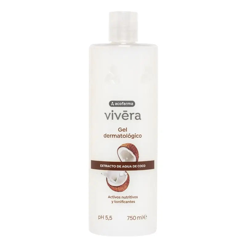 Acofarma Vivera Gel all'estratto di cocco 750 ml