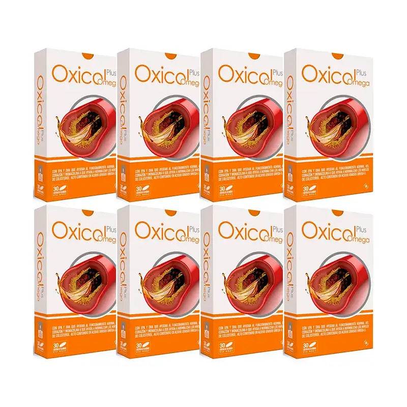 Actafarma Oxicol Plus Omega, confezione da 8 x 30 capsule