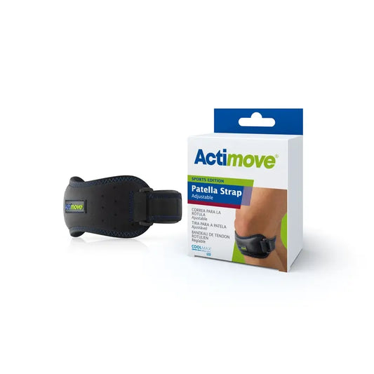 Cinghia rotulea regolabile Actimove, nera, misura universale