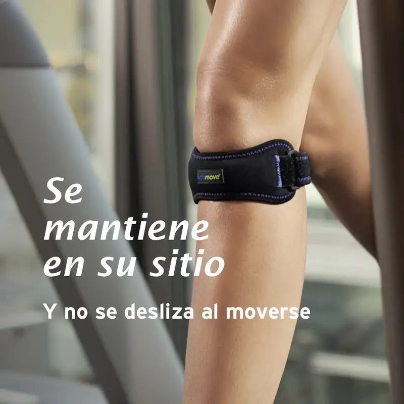 Cinghia rotulea regolabile Actimove, nera, misura universale
