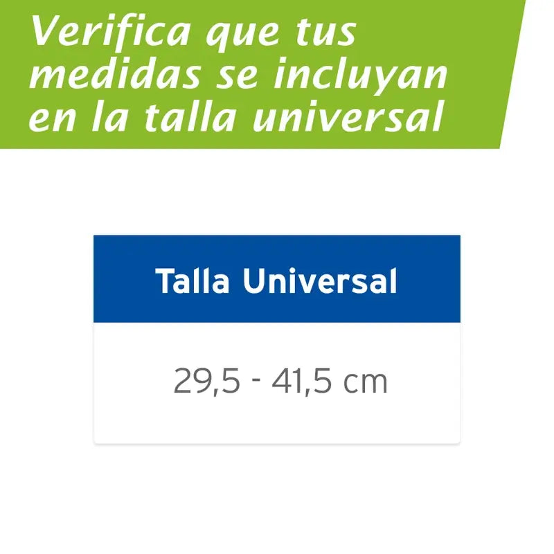 Cinghia rotulea regolabile Actimove, nera, misura universale