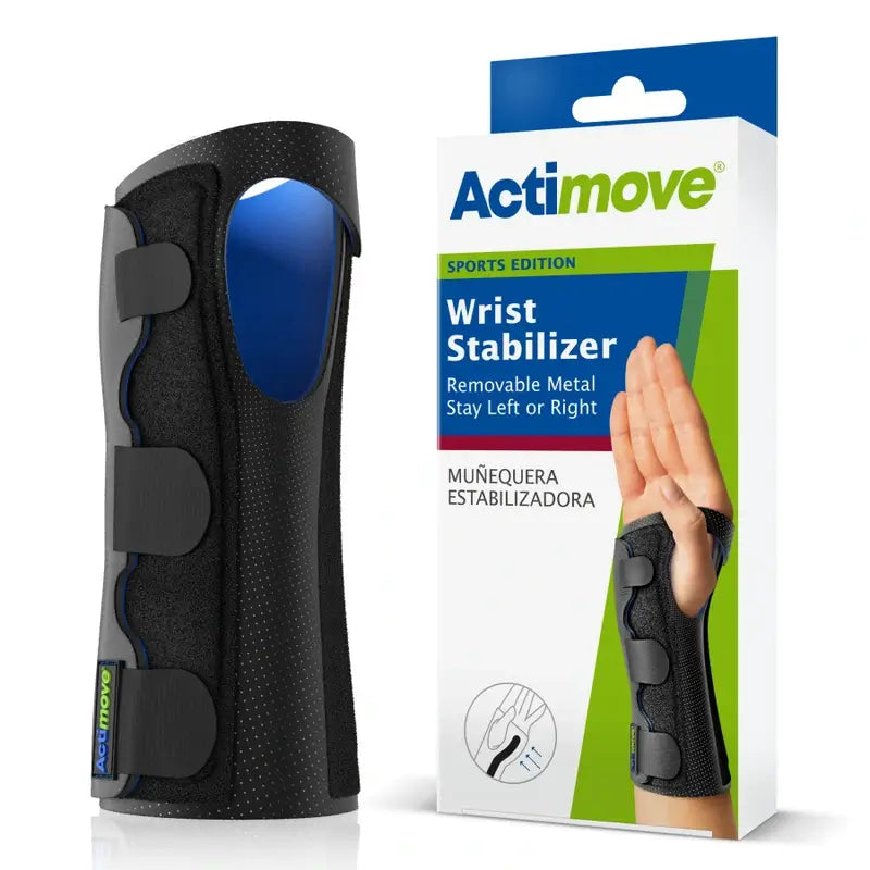 Stabilizzatore di polso Actimove con stecca metallica ambidestra