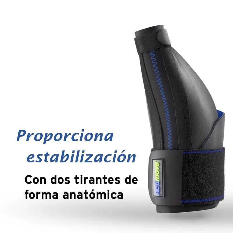 Stabilizzatore per pollice Actimove con stecche nere